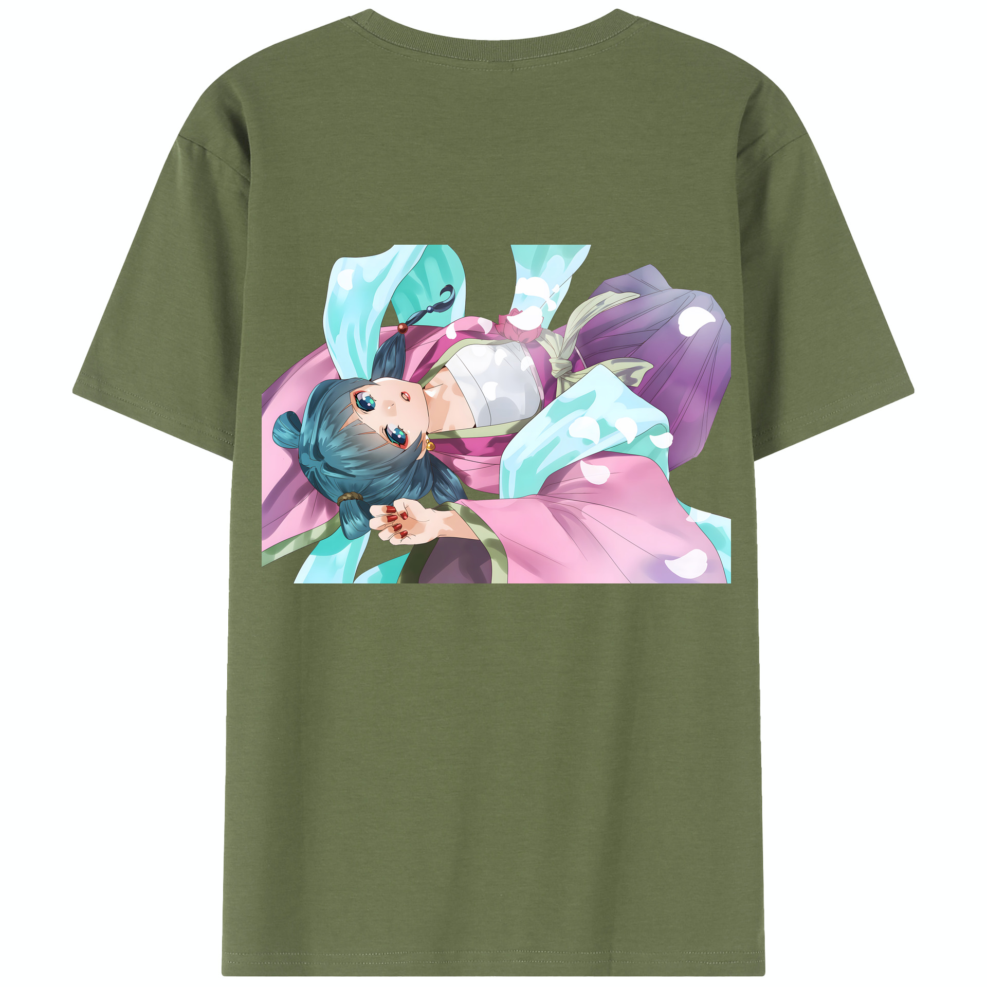 （画像用） 薬屋のひとりごと The Apothecary Diaries 綿100％半袖Tシャツ（背面プリント）
